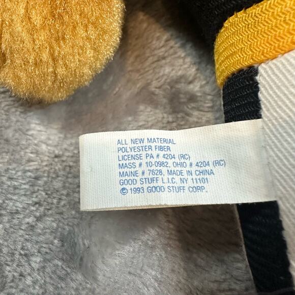 Team NFL 1993 Pittsburgh Steelers Teddy Bear Plush Stuffed Animal Toy Good Stuff - Picture 5 of 5